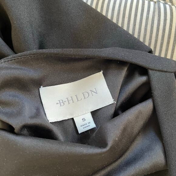 BHLDN Blake Black Square Neck Maxi Dress S Bridesmaid Formal Evening Gown - Picture 5 of 11